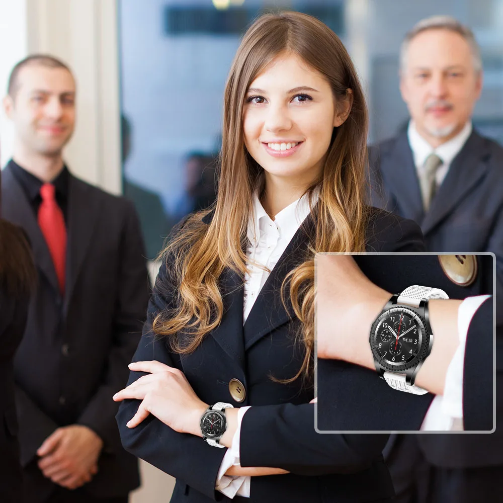 Ремешок силиконовый для Samsung Gear S3 Classic/Frontier 22 мм|Смарт-аксессуары| |