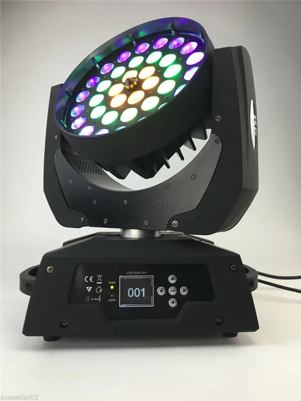 Led zoom moving head 36x18 6 в 1 rgbwa uv led dmx movinghead bar stage disco светильник | Лампы и освещение