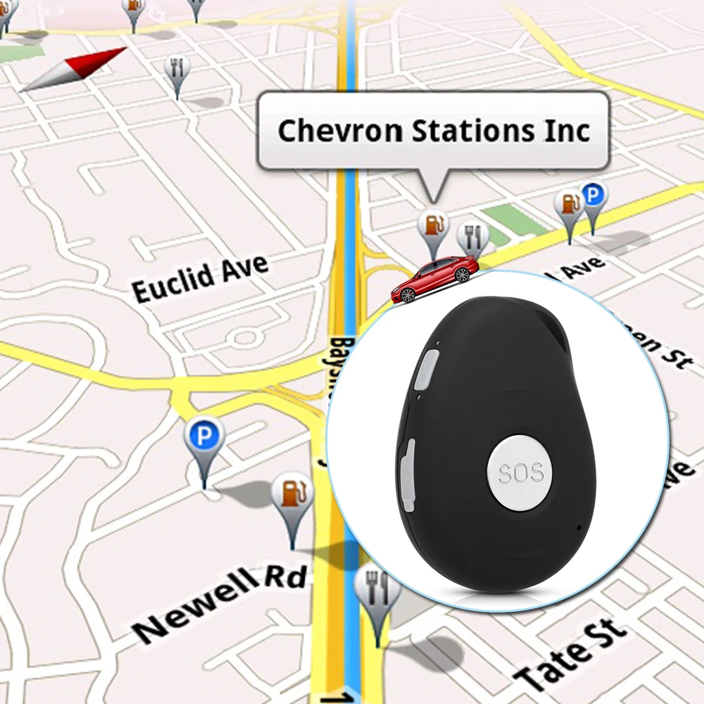 Outdoor Tool Mini GPS Tracker GPS Tracking System SOS Alarm Fall Alert