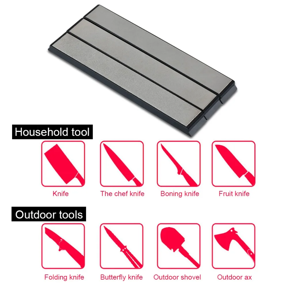 1 набор, 3 шт., кухонный инструмент, точилка для ножей, Алмазный точильный камень, точильные камни для Ruixin Pro, система Точилки для ножей