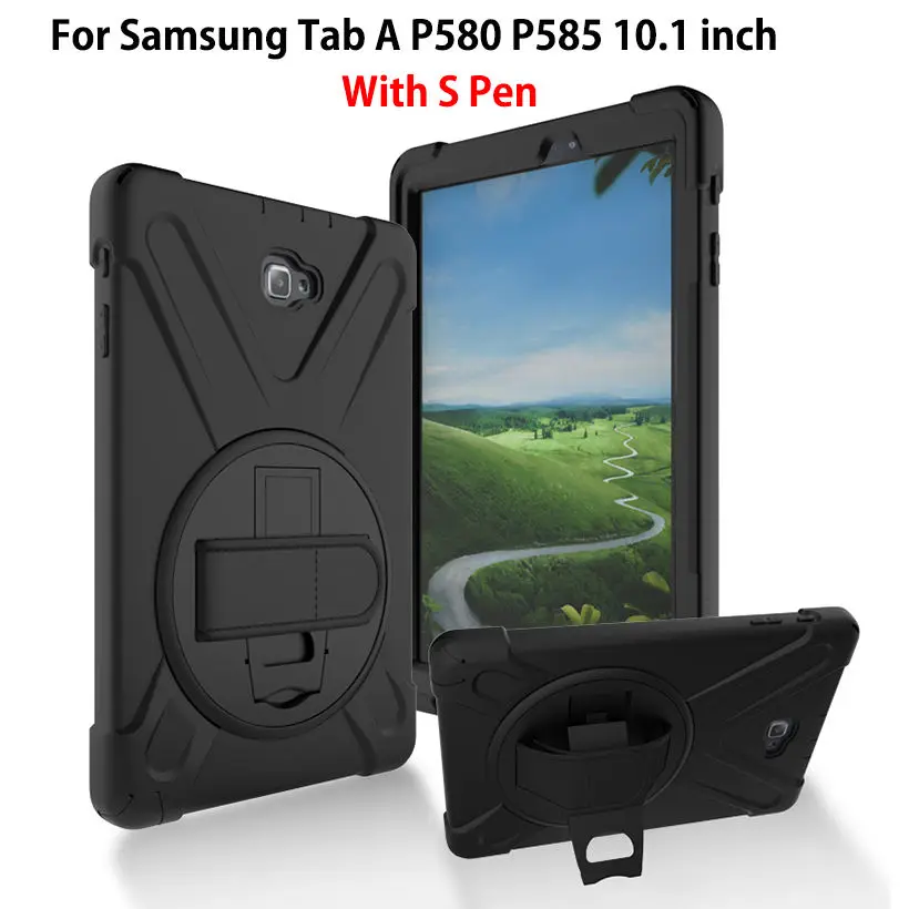 Чехол для планшета Samsung Galaxy Tab A A6 10 1 P580 P585 чехол детей безопасный ударопрочный
