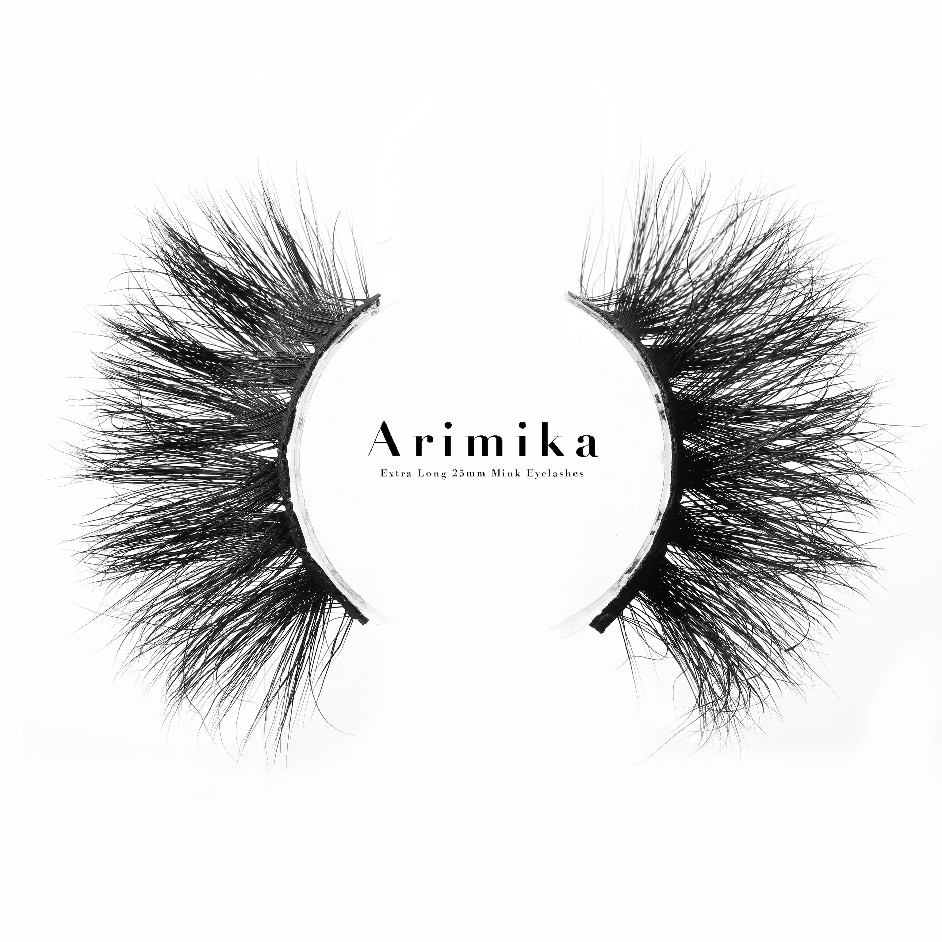 Arimika ручной работы толстые драматические 25 мм Экстра длинные 3D норки накладные