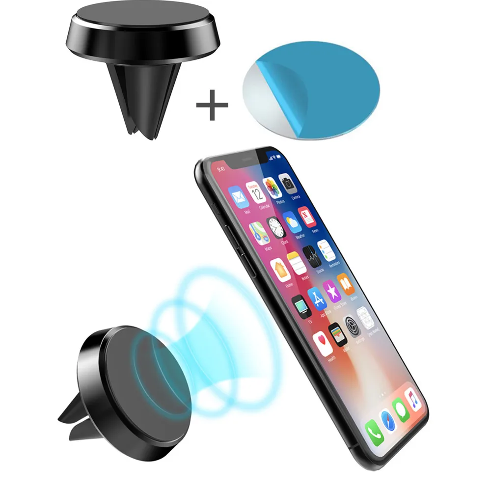 

Magnetic Phone Holder Car For Xiaomi Redmi 4X Note 5 Pro Air Vent Mount Holder For Phone in Car Magnet Stand For iPhone X XS MAX