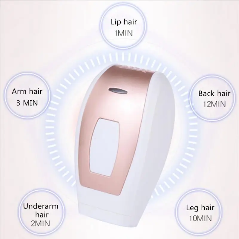 

Portable Laser Hair Removal Instrument Freezing Epilator Unisex Body Underarm Leg Hair Lip Hair For Adult Body Face Care