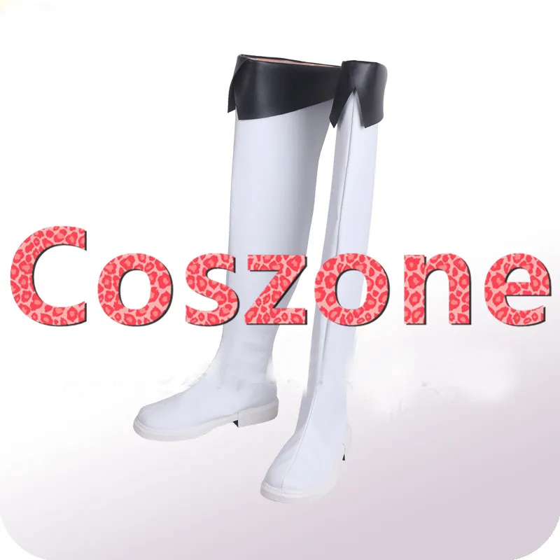 Goblin Slayer Priestess White Cosplay Shoes (4)