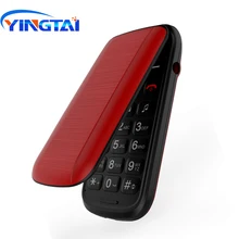 YINGTAI T26 Функция Мини флип-телефон GSM Две Sim MTK беспроводной FM качество дешевые раскладушка телефон Bluetooth