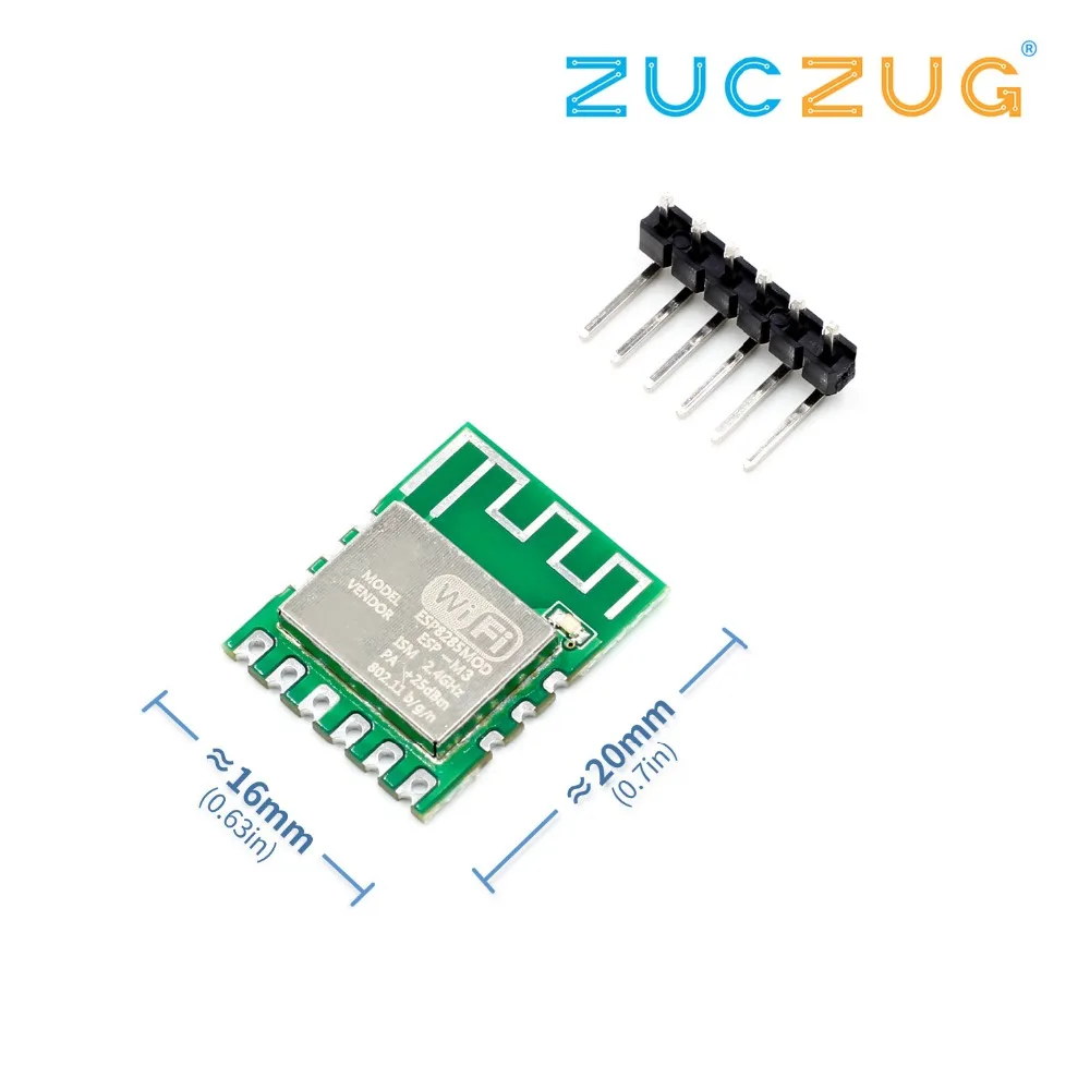 

1pcs Mini Ultra-small size ESP-M3 from ESP8285 Serial Wireless WiFi Transmission Module Fully Compatible with ESP8266