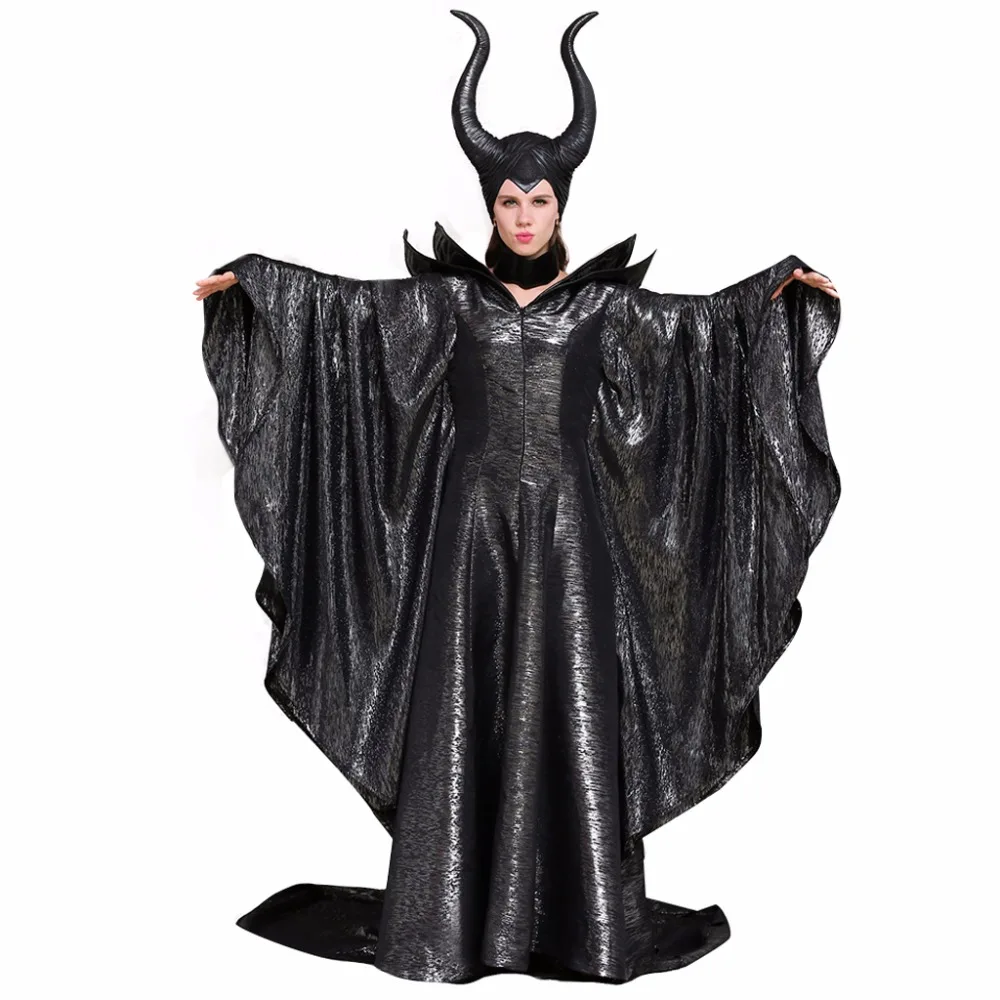 Cosplaydiy Custom Made Maleficent Dress Costume Adult Maleficent