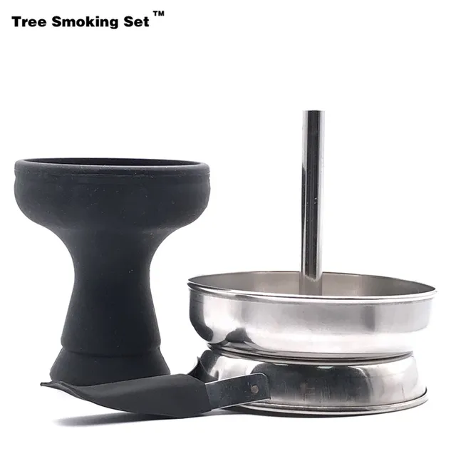 Hookah Shisha Black Bowl Chicha Head Narguile Nargile Smoking Pipe