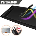 parblo a610 цифровой графика графический планшет 2048 уровень ручка + анти-обрастания перчатки parblo a610 цифровой графика графический планшет 2048 уровень ручка + анти-обрастания перчатки