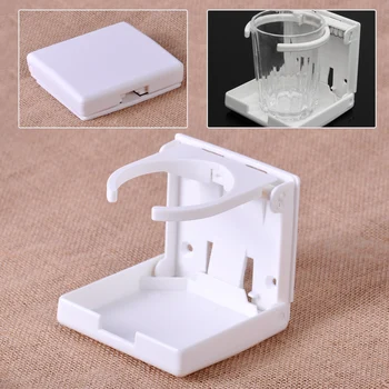 

CITALL Plastic White Adjustable Folding Retainer Arms Beverage Cup Drink Holder Fit for Car Trucks Marine Boat Caravan Yacht