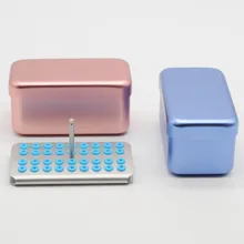 Стоматологическая клиника FG ra hp Burs Mandrel Autoclavable держатель для дезинфекции блок для стоматологической лаборатории