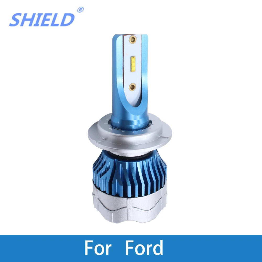 

2 Pcs Car LED Headlight Kit H4 H7 led 9006 9005 H1 H3 H11 6000K 12000LM CSP Chips For Ford Focus Fiesta Ranger F53 Kuga Mondeo