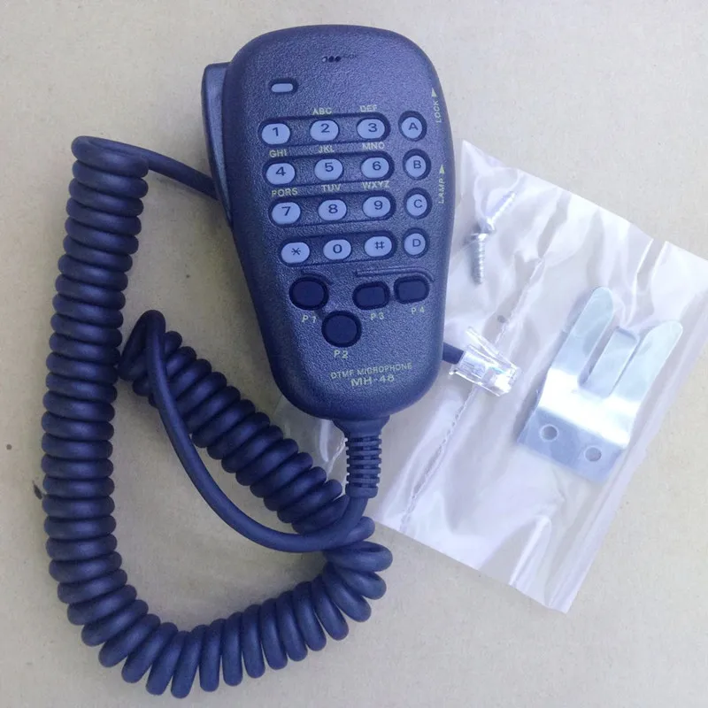 DTMF MH 48A6J microphone speaker for Yaesu FT7900 FT1807 FT1907 FT8900 FT7800 FT1802 etc car vehicle