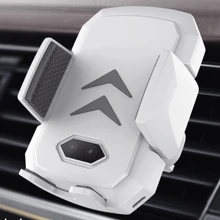 10 Вт беспроводное автомобильное зарядное устройство Автоматический Инфракрасный датчик Qi Беспроводное зарядное устройство для iphone X 8 Plus для samsung S8 S9