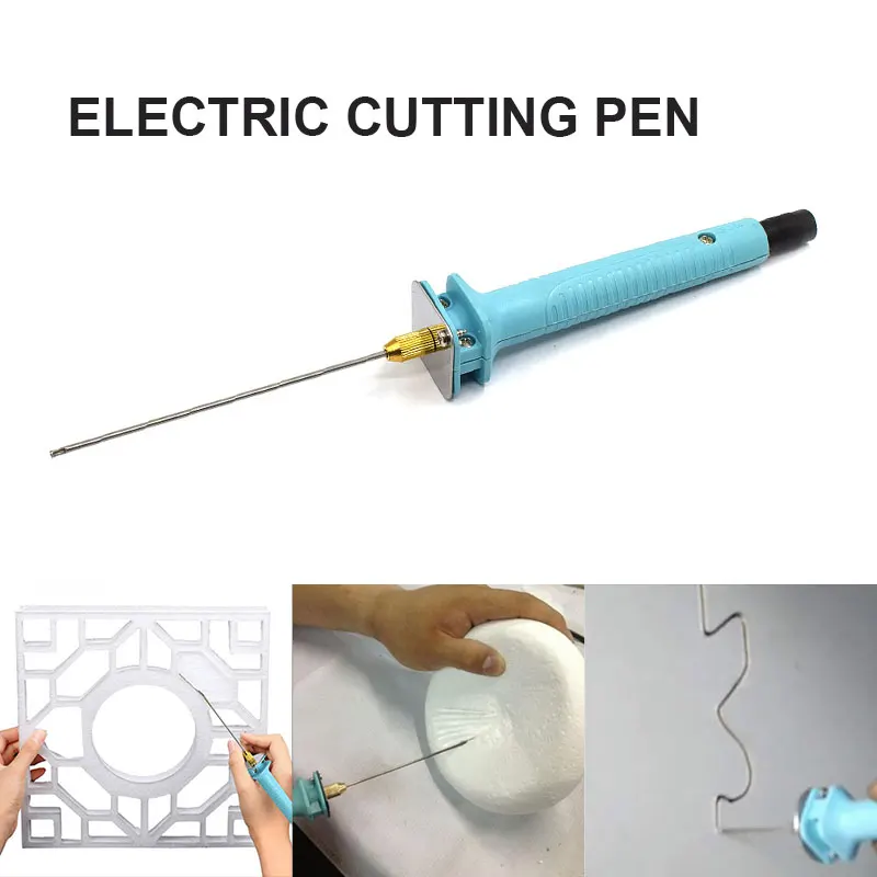 

Styrofoam Cutting Pen Electric Hot Wire Cutter Machine Knife Kit