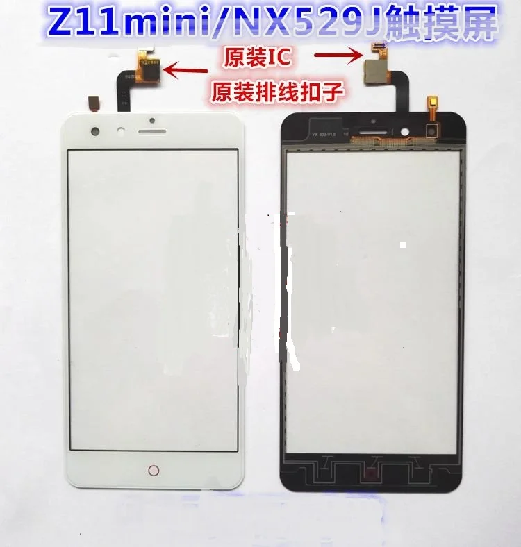 Сенсорная Передняя панель для ZTE Nubia Z11 mini NX529J сенсорный экран 5 дюймов мобильный