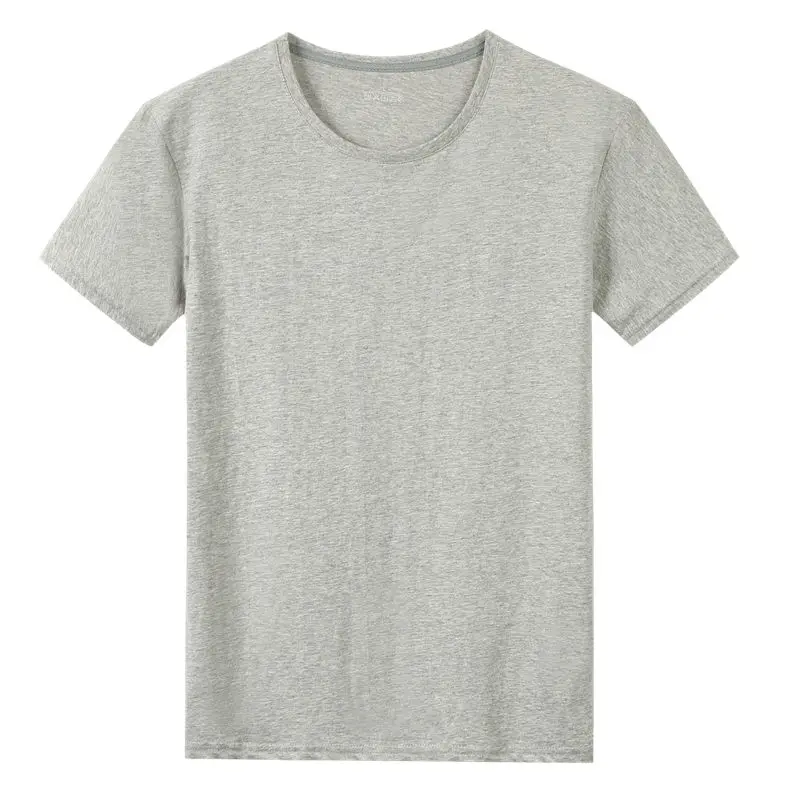 Summer T-Shirts Men Women 100% Cotton Short Tees Plain Solid Male Female Basic Tshirts O-Neck Slim Fit Tee shirt Young Boy Girl