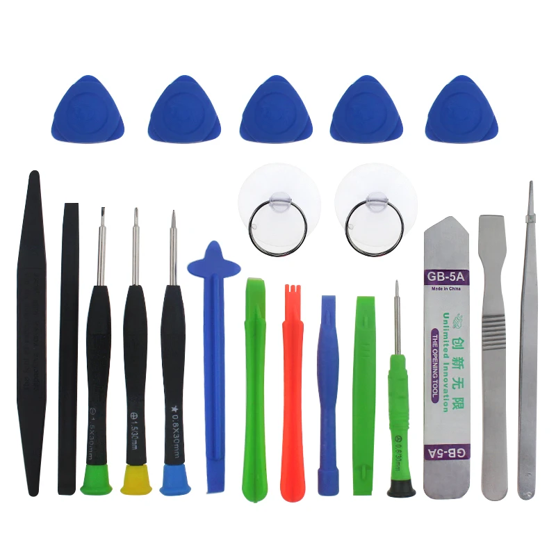 

21 in 1 Mobile Phone Opening Repair Tools Kit Spudger Pry Screwdriver Set For iPhone 6 6s 7 Plus iPad Samsung Hand Tools Set