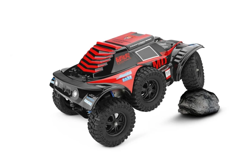 2,4G 4WD Bigfoot пульт дистанционного управления Rc автомобиль 60 км/ч высокая скорость Монстр Внедорожный гоночный автомобиль RTR Багги Монстр автомобиль игрушка с 3 батареями