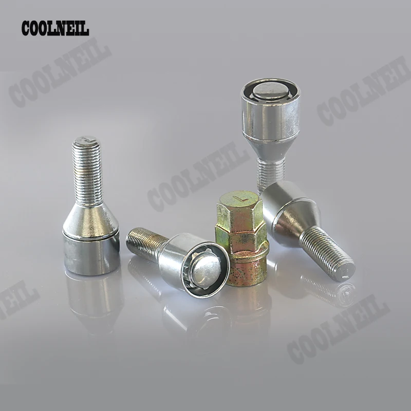 

M12x 1.5 Wheel Lock Bolts Locking Security Lug Nuts for Toyata,Honda,KIA,BYD