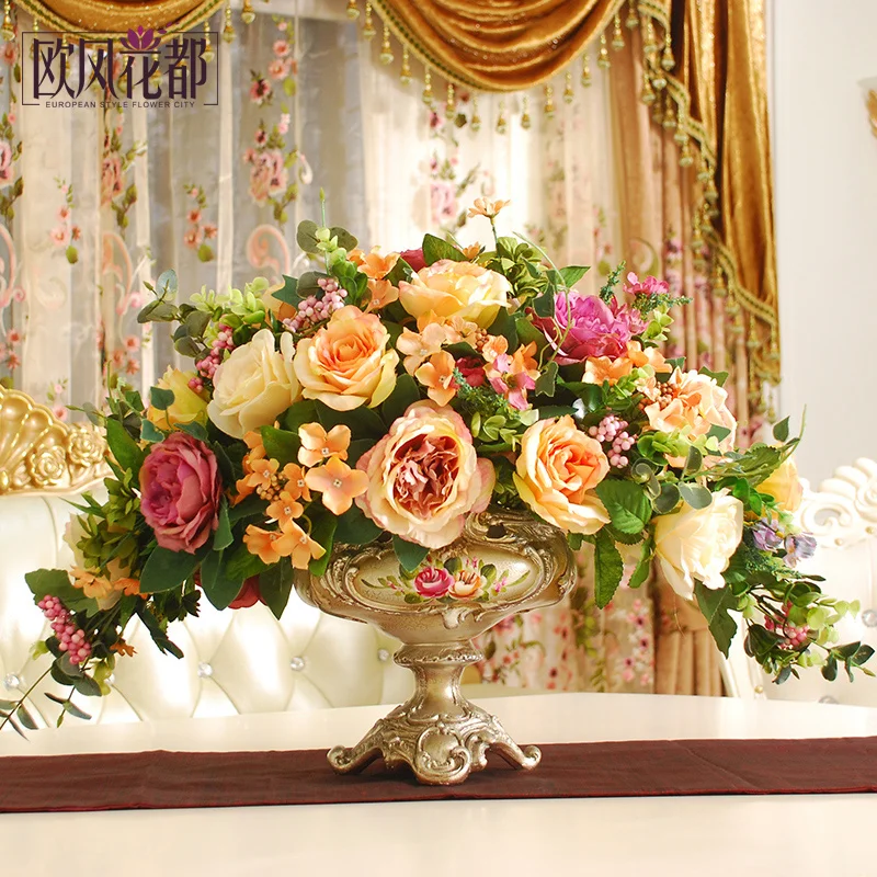 Искусственные Цветы Композиции На Стол Купить