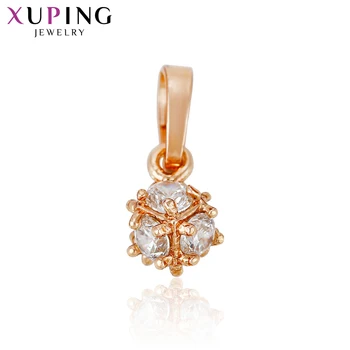 

Xuping Luxury Charming Design Flower Shape Rose Gold-color Plated Pendant for Women Jewelry Party Gifts S55.1-32838