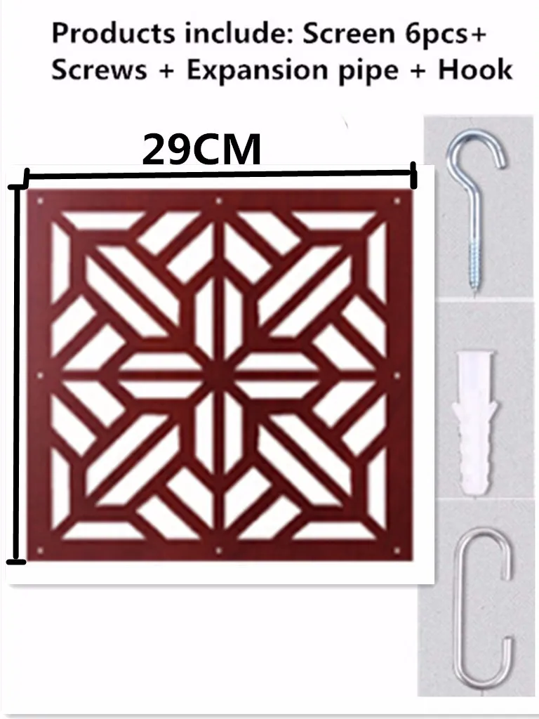 35 видов стиля разделитель для комнаты подвесной разделитель для комнаты экран Paravent украшение 29*29 см