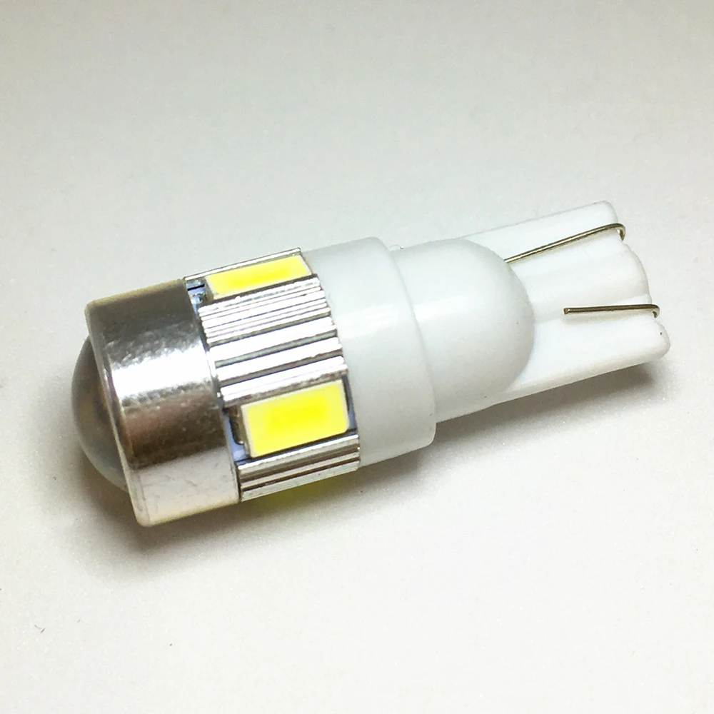 

1Pcs T10 LED W5W 168 194 SMD 5630 Side Parking Dome Door Map light Side Bulb For Car Tail light Wedge Lights T10 12V
