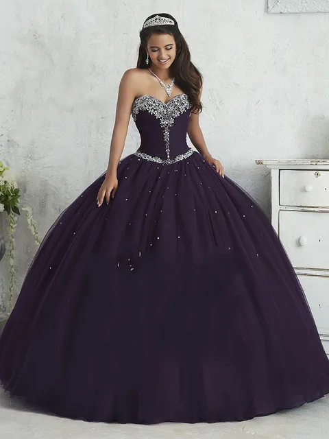 dark purple 15 dresses