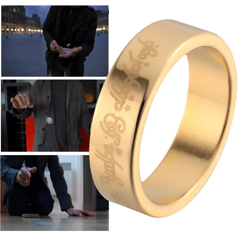 

Magic Toys Magnetic Ring 18mm/19mm/20mm/21mm Decoration Accessories Magnet Magnet Coin Finger Tricks Magic Tricks Collectibles