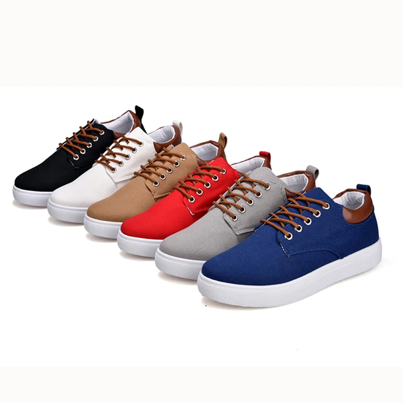 

New Canvas Shoes Men's Wild Fashion Casual Shoes Men's Trend Extra Large Code Shoes Scarpe Uomo Sapato Masculino