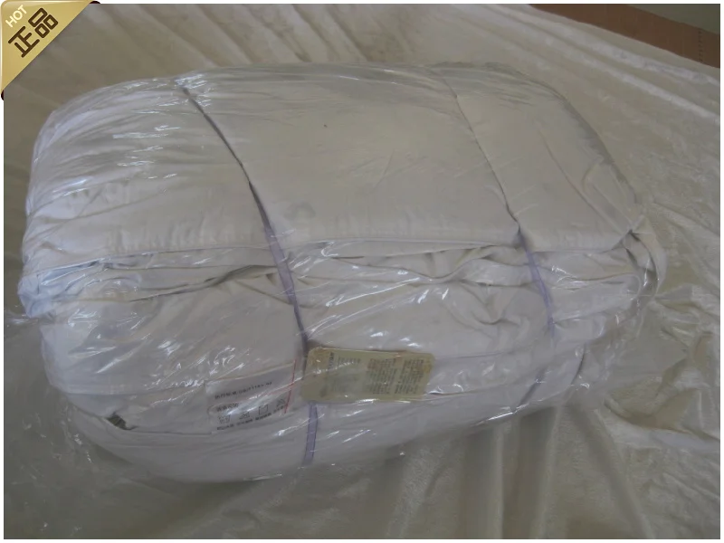 Одеяло наполненное белым гусиным пером и пухом tog значение 4,5 для лета 150 gsm размер 220*240 см заводская цена на продажу