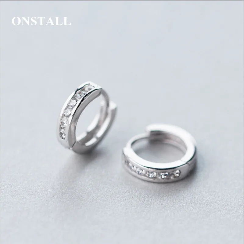 

Sterling silver earring 925 ,Micro-inlaid ring , guys jewellery, man accessory, hipster, grunge style, punk, s925 silver earring
