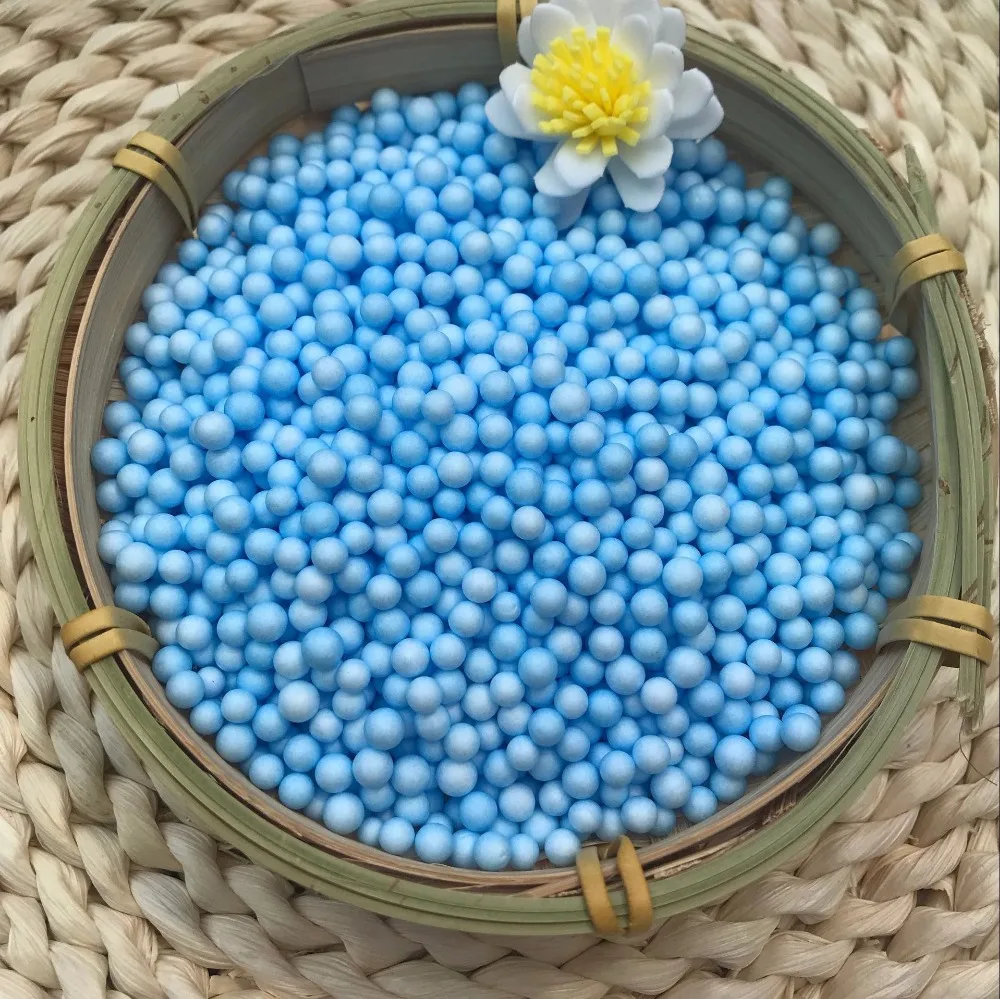 2-3.5mm 4-6mm Polystyrene Styrofoam Plastic Pastel Foam Mini Beads Ball DIY Slime Assorted Colors Decoration 10000pcs~16000pcs slime kit foam balls fluffy slime