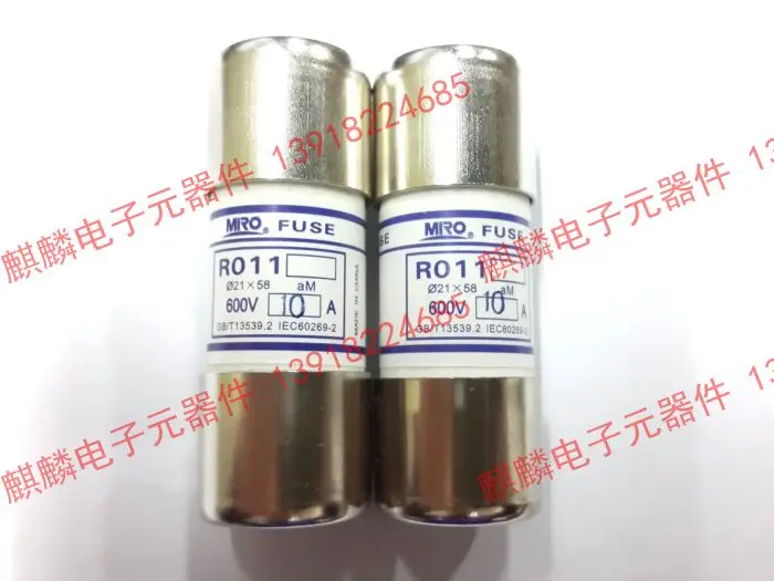 Оригинальный новый 100% RO11 ( AJT JKS LPJ ) Mingrong 10A 600 В 21 * 58 керамический предохранитель |
