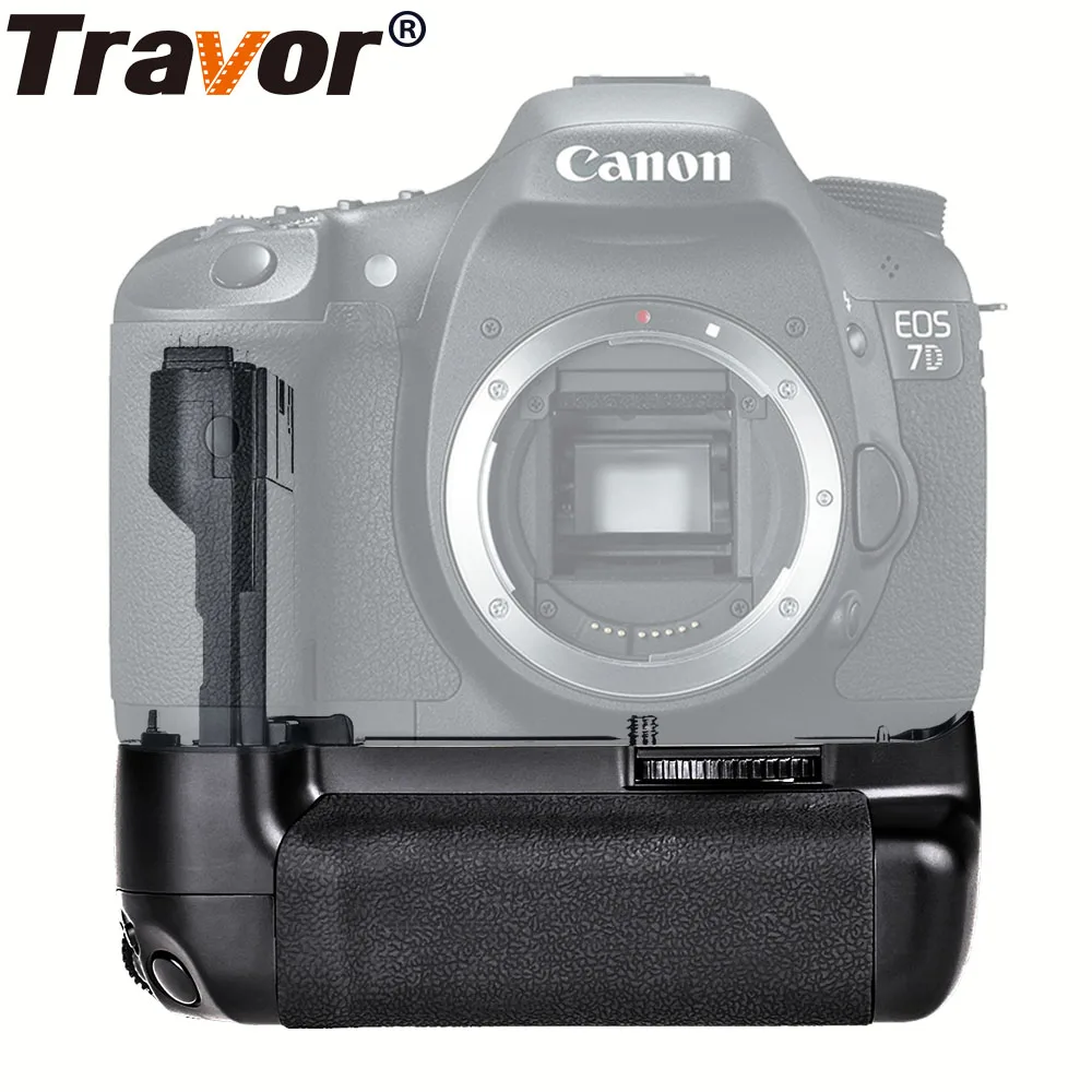 

Travor Multi power vertical battery grip for Canon 7D DSLR Camera work with LP-E6 battery replacement BG-E7