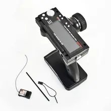 ¡ Caliente! FS-GT3B 2.4G 3CH Pistola Transmisor 2.4G 3CH RC Barco de Control/w TX Receptor Nueva Venta