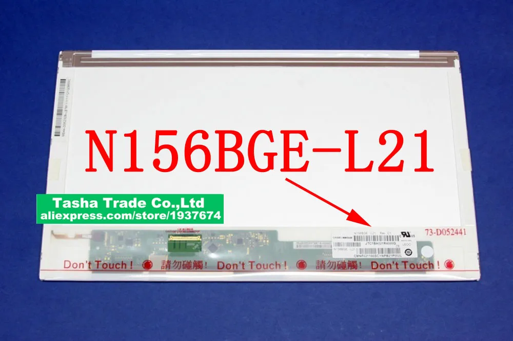 

N156BGE-L21 N156BGE L21 Matrix LCD Screen LED Display Matrix Bottom Left GLOSSY 15.6" Normal LED 1366*768 HD