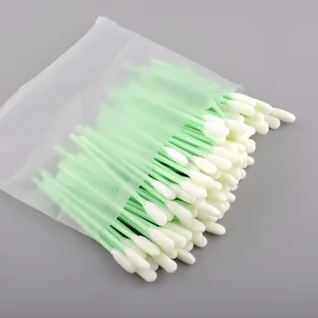 

Free Shipping - 100 pcs small cleaning swabs solvent resistant for Roland Mimaki Mutoh printers