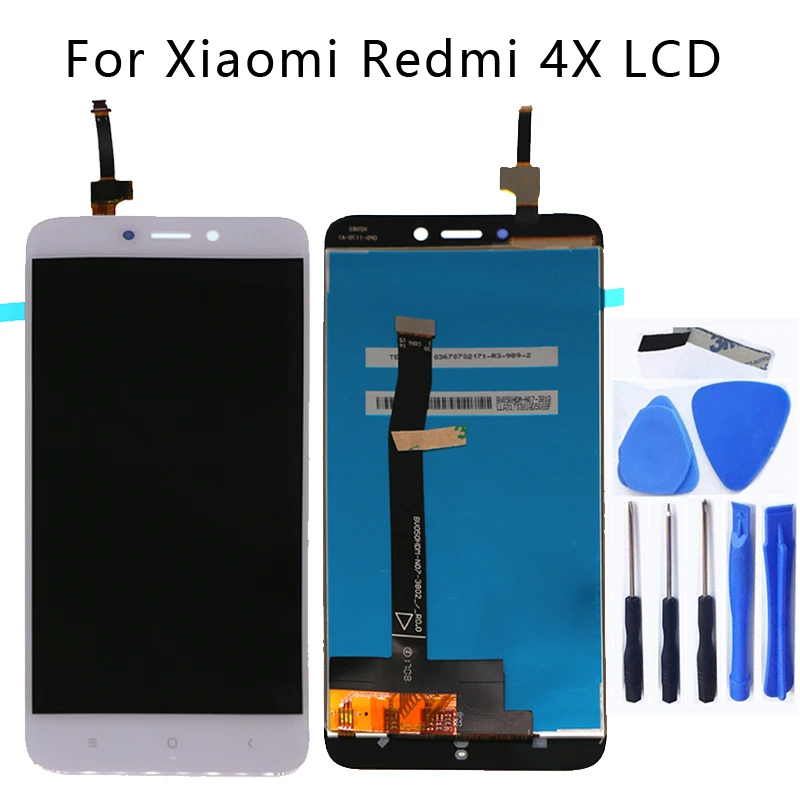 

Suitable for xiaomi redmi 4x LCD touch screen digitizer for xiaomi redmi 4x mobile phone component repair parts+Free shipping