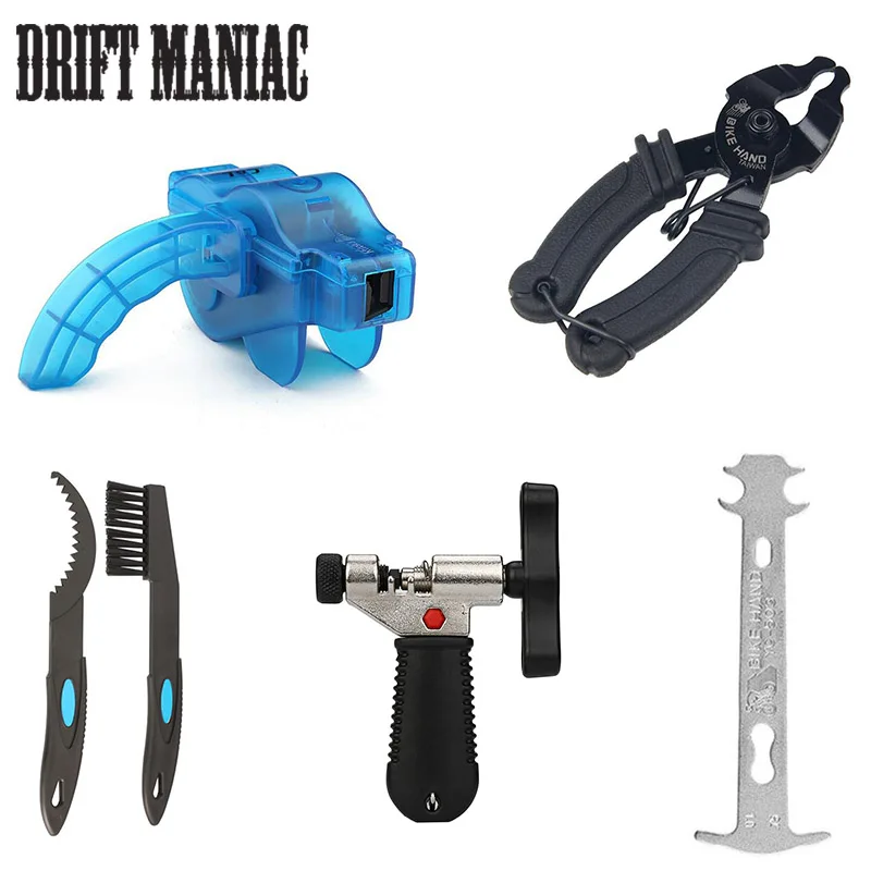 

Bicycle Chain Repair Tools Kit Cycling Chain Plier Cutter Cleaner Checker Brush For MTB Road Bike