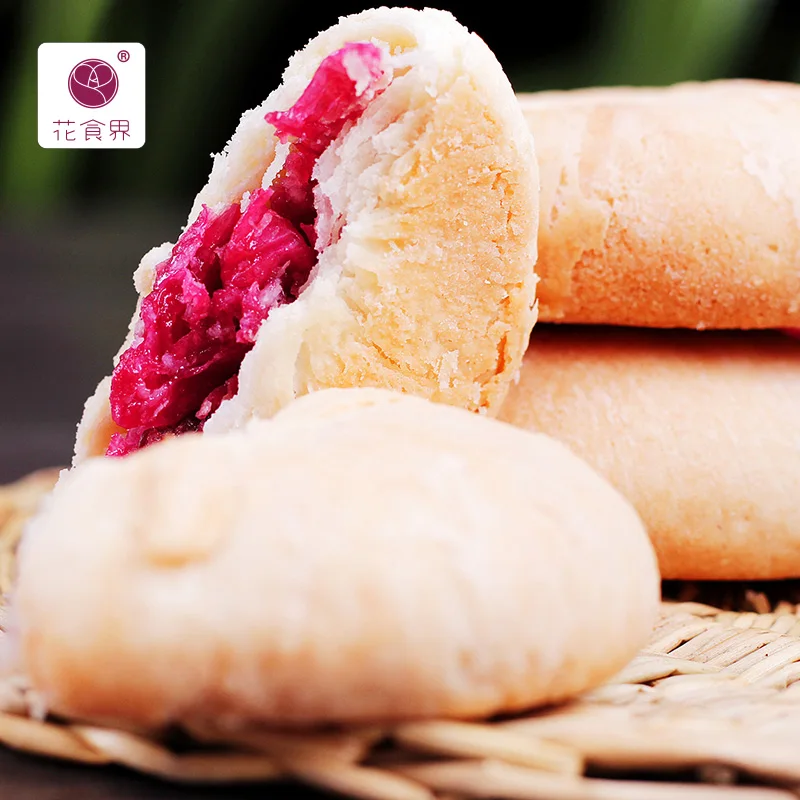 Yunnan Lijiang flower food edible rose flower cake cake flavor