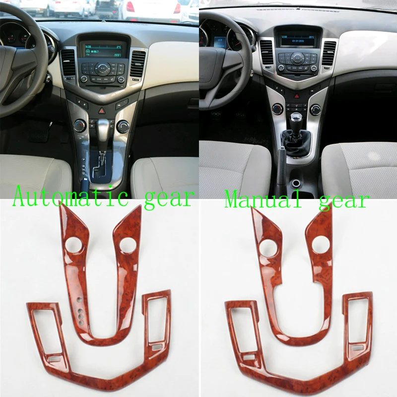 Накладка для центральной консоли Chevrolet Cruze 2009 2015 накладка на панель с шестерней и