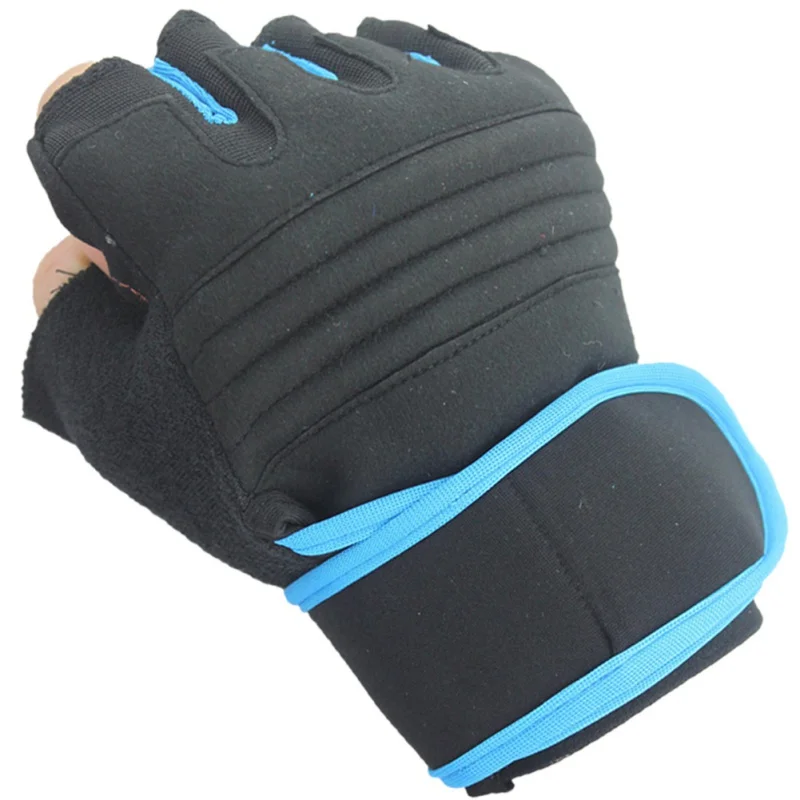 Фитнес-перчатки для велосипеда и уличных видов спорта с полупальцами боксерские гантели тренировочные смешанные перчатки для запястья