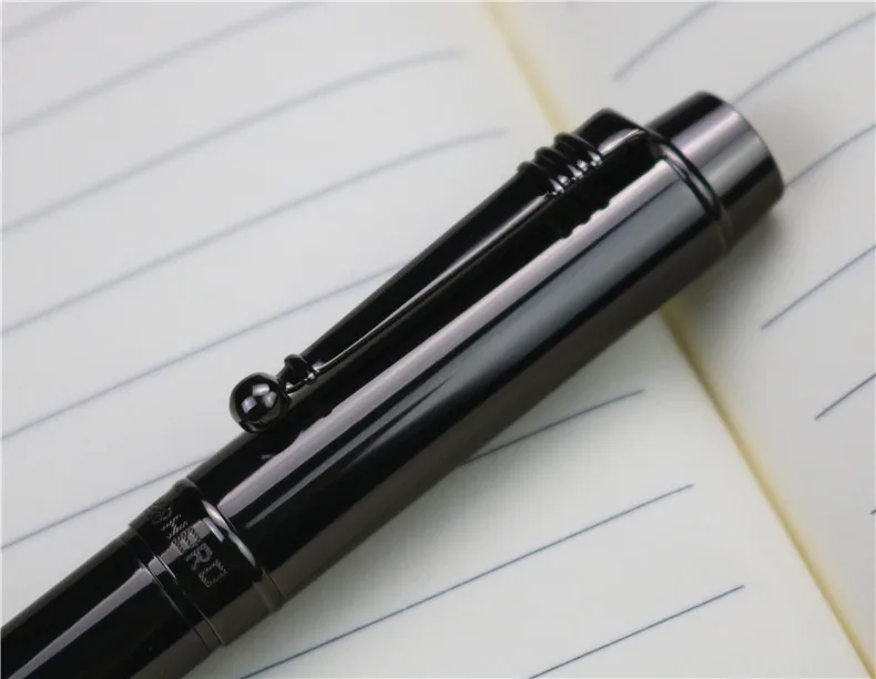 Герой авторучка новый цвет темно-серый спиральная ручка держать подарочную коробку или мешок ручки пакет 2 стиля можно выбрать