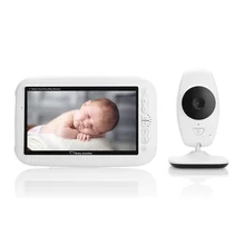 7.0 inch baba electronics baby monitor IR Night vision Intercom 4 Lullaby Temperature monitor bateria eletronica detector fetal