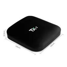 TX1 Vensmile S805 Amlogic android tv box Quad-Core 1 GB/8 GB Smart Tv DLNA 1080 P H.265 HD Reproductor de Medios remoto control