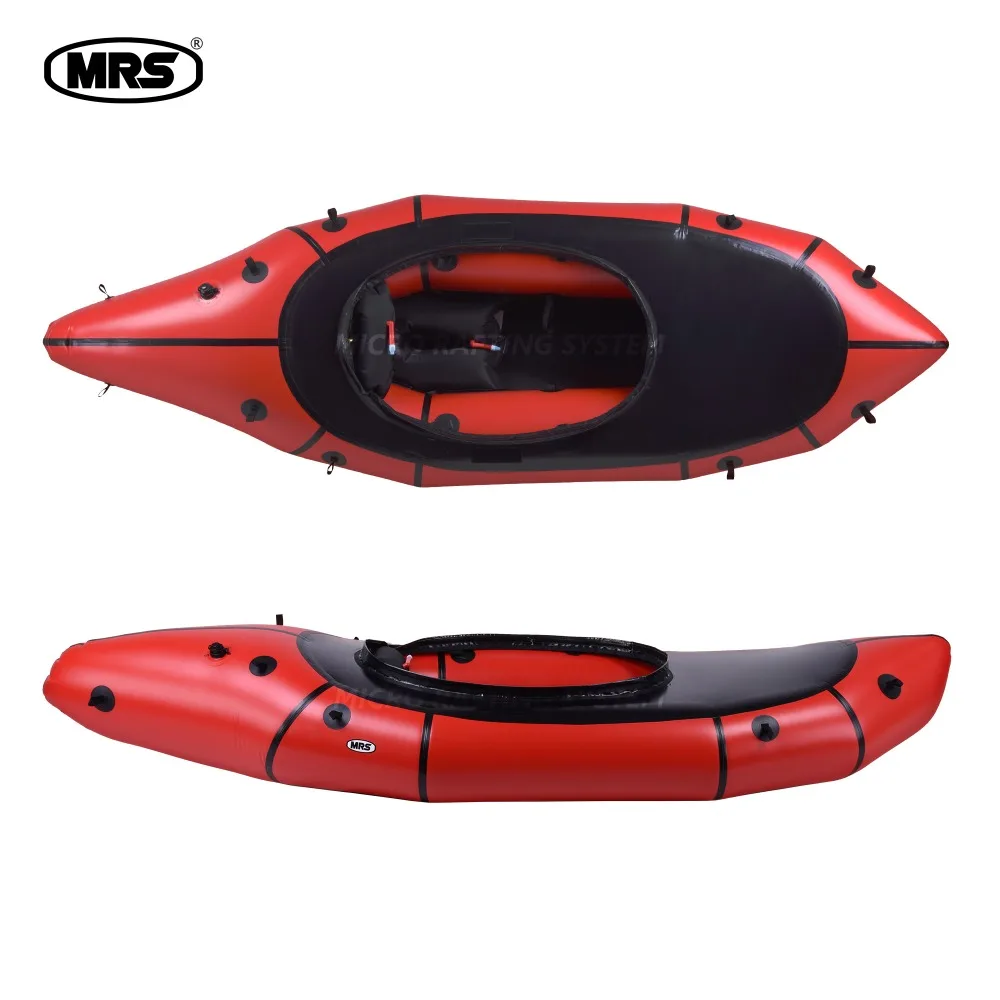

[MRS][Alligator 2S ]red inflatable ultra-light packraft for white water no ISS