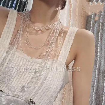 

YG-743 Good Looking fashionable tulle embroidery french net lace fabric with small beads and sequins for party dress